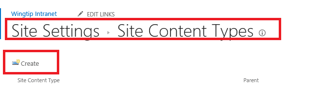 New Content Type