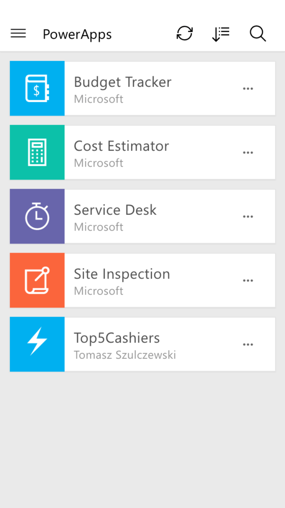 Iphone PowerApps
