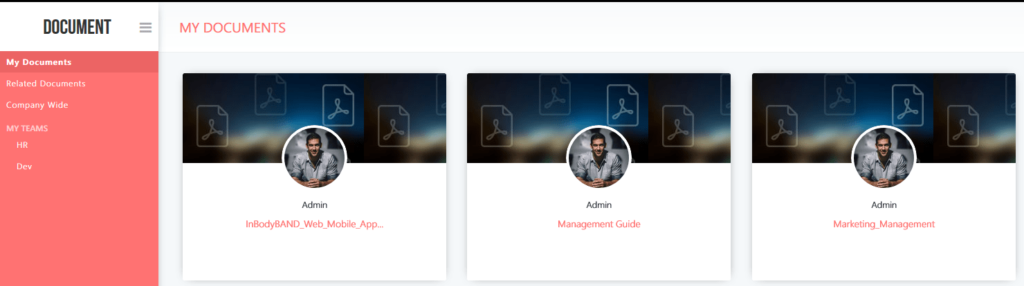 Documents in Hubfly