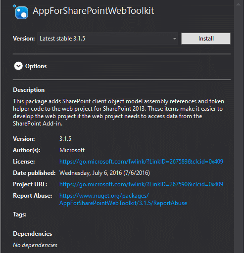 App permission in SharePoint online