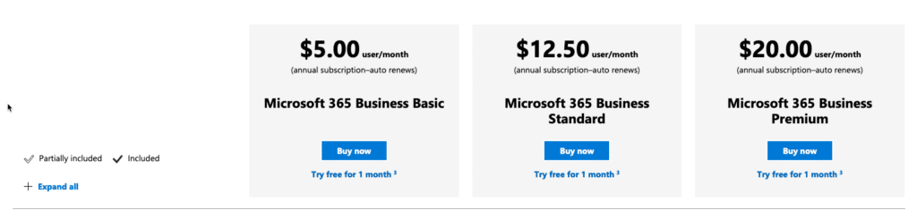 Microsoft 365 for small business