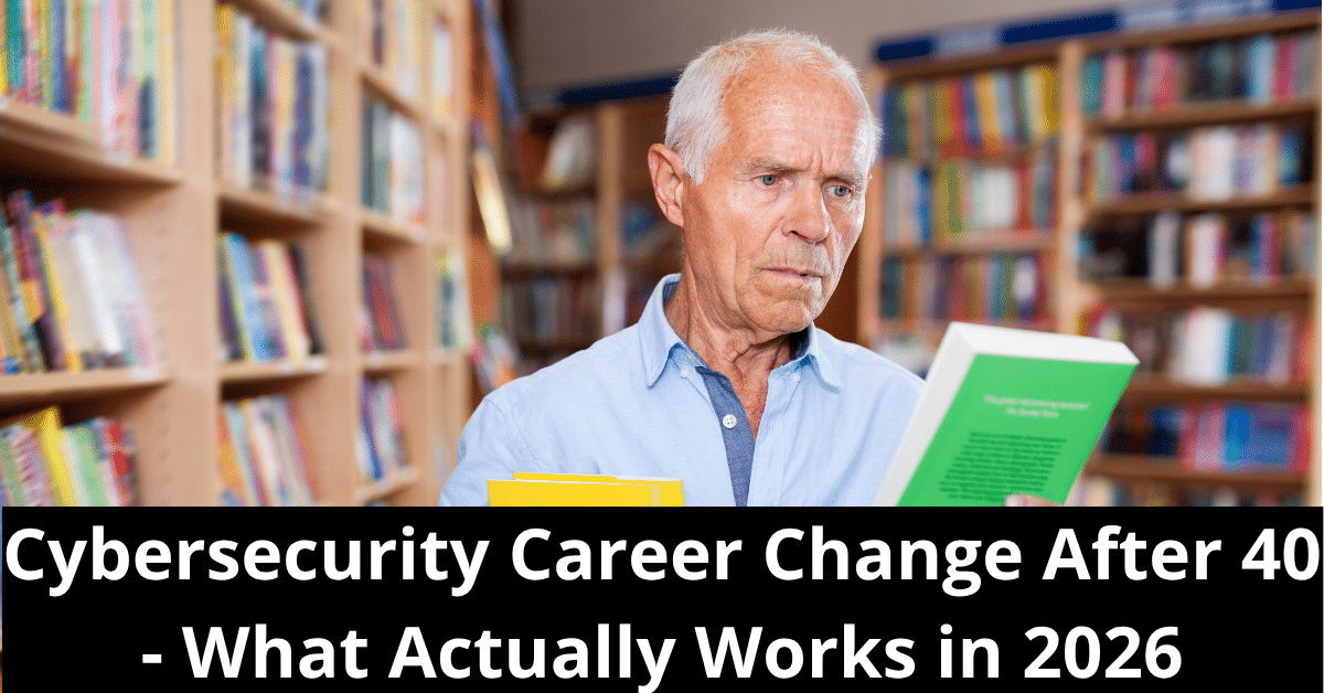 cybersecurity career change after 40